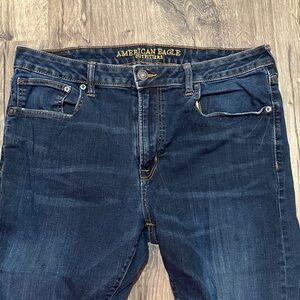 American Eagle Outfitters Dark Blue Bootcut Jeans